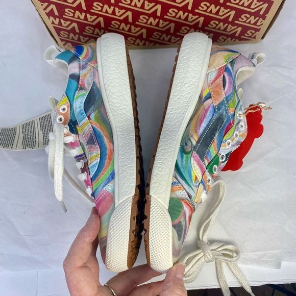 VANS UltraCush Ultrarange Chris Johanson Unisex MultiColor Swirl - Picture 2 of 13